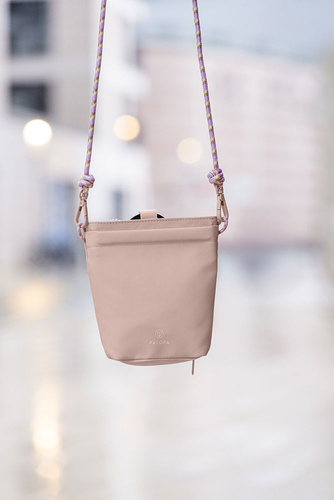 PALOPA Torebka saszetka na smakołyki dla psa Karl soft pink M