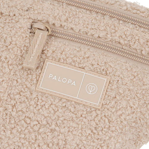 PALOPA Torebka nerka na smakołyki dla psa Emma teddy-fleece beige Edycja limitowana