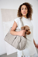 PALOPA Torba transportowa dla psa do 10kg Weda taupe