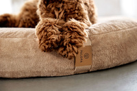 PALOPA Okrągłe legowisko donut dla psa Fippa humus M-L