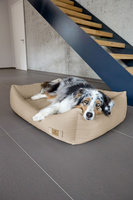 PALOPA Legowisko dla psa bawełniane Fred humus M