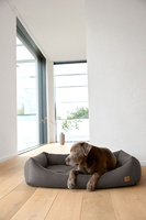 PALOPA Legowisko dla psa bawełniane Fred anthracite S