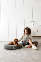 PALOPA Okrągłe legowisko donut dla psa Fippa anthracite M-L