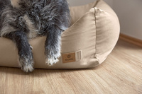 PALOPA Legowisko dla psa bawełniane Fred humus S