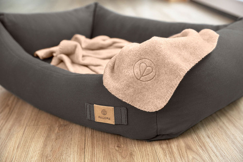 PALOPA Legowisko dla psa bawełniane Fred anthracite M