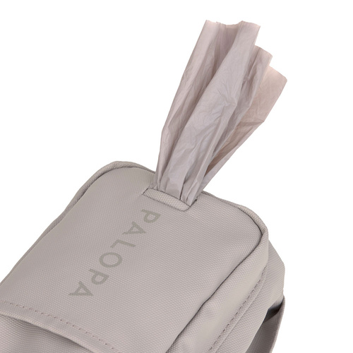 PALOPA Torebka saszetka na butelkę i smakołyki 2w1 Boudi taupe