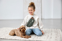 PALOPA Torebka nerka na smakołyki dla psa mini Enja dark olive