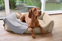 PALOPA Legowisko dla psa bawełniane Fred humus S