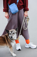 PALOPA Torebka saszetka na smakołyki dla psa Greta sky blue L