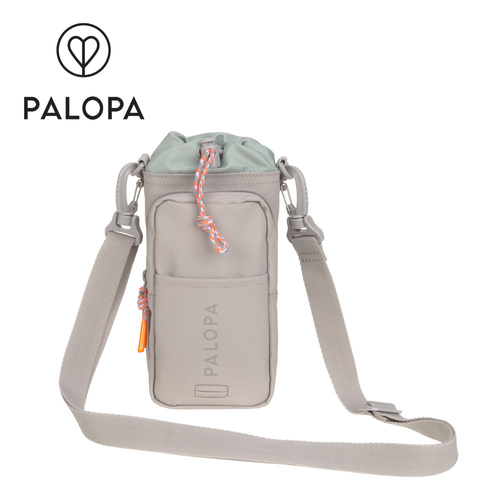 PALOPA Torebka saszetka na butelkę i smakołyki 2w1 Boudi taupe