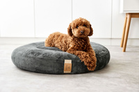 PALOPA Okrągłe legowisko donut dla psa Fippa anthracite S