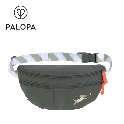 PALOPA Torebka nerka na smakołyki dla psa mini Enja dark olive