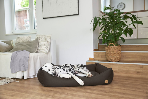 PALOPA Legowisko dla psa bawełniane Fred anthracite S