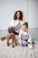 PALOPA Torebka nerka na smakołyki dla psa Emma taupe