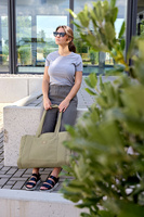 PALOPA Torba i mata dla psa 2w1 Nobo sage