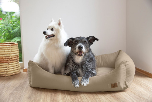PALOPA Legowisko dla psa bawełniane Fred humus S