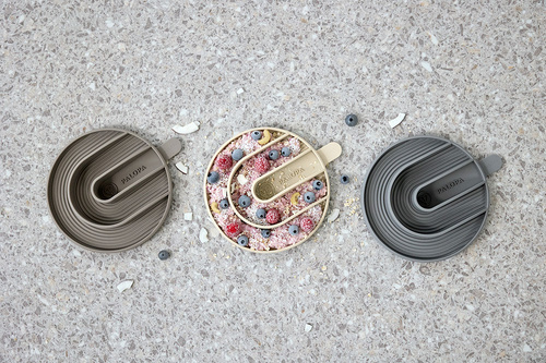 PALOPA Wkład do miski dla psa spowalniający silikonowy Yumo anthracite