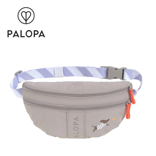 PALOPA Torebka nerka na smakołyki dla psa mini Enja taupe