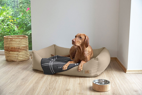 PALOPA Legowisko dla psa bawełniane Fred humus XS