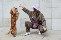 PALOPA Torebka saszetka na smakołyki dla psa Greta berry L