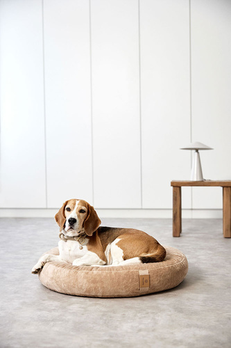PALOPA Okrągłe legowisko donut dla psa Fippa humus S