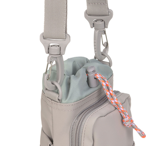 PALOPA Torebka saszetka na butelkę i smakołyki 2w1 Boudi taupe