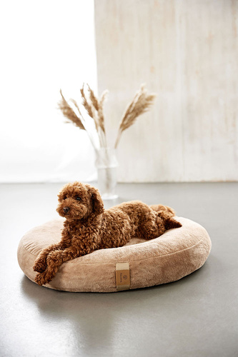 PALOPA Okrągłe legowisko donut dla psa Fippa humus S