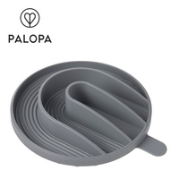 PALOPA Wkład do miski dla psa spowalniający silikonowy Yumo anthracite