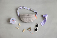 PALOPA Torebka nerka na smakołyki dla psa mini Enja taupe