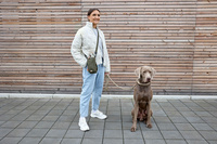 PALOPA Torebka saszetka na butelkę i smakołyki 2w1 Boudi dark olive