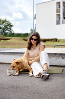 PALOPA Torba i mata dla psa 2w1 Nobo sage