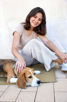 PALOPA Torba i mata dla psa 2w1 Nobo sage