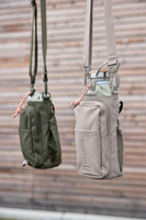 PALOPA Torebka saszetka na butelkę i smakołyki 2w1 Boudi taupe