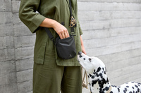 PALOPA Torebka saszetka na smakołyki dla psa Greta black L