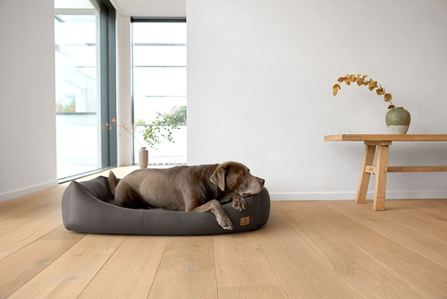 PALOPA Legowisko dla psa bawełniane Fred anthracite M