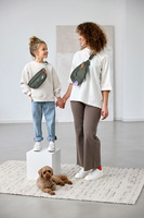 PALOPA Torebka nerka na smakołyki dla psa mini Enja dark olive