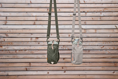 PALOPA Torebka saszetka na butelkę i smakołyki 2w1 Boudi dark olive