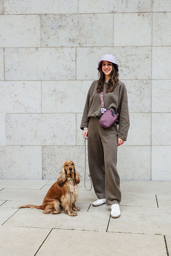 PALOPA Torebka saszetka na smakołyki dla psa Greta berry L