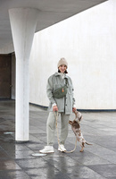 PALOPA Torebka nerka na smakołyki dla psa Emma dark olive