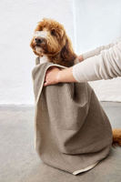 PALOPA Ręcznik dla psa Nobs taupe M-L