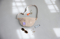 PALOPA Torebka nerka na smakołyki dla psa Emma teddy-fleece beige Edycja limitowana