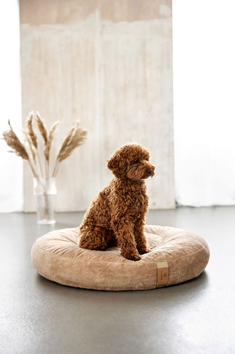 PALOPA Okrągłe legowisko donut dla psa Fippa humus M-L