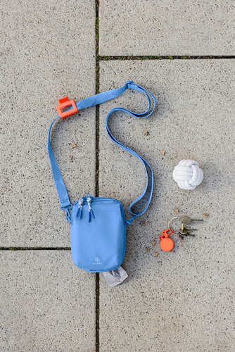 PALOPA Torebka saszetka na smakołyki dla psa Greta sky blue L