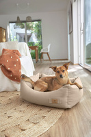 PALOPA Legowisko dla psa bawełniane Fred humus M