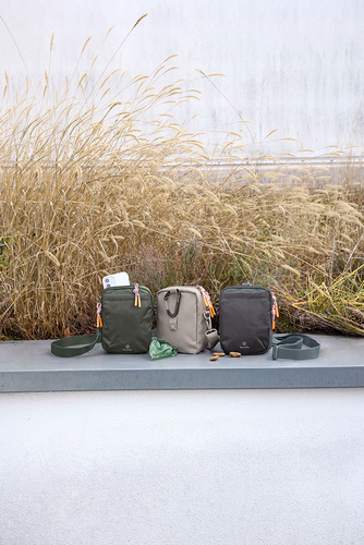 PALOPA Torebka saszetka na smakołyki dla psa Greta dark olive L