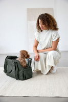 PALOPA Torba transportowa dla psa do 10kg Weda dark olive