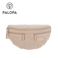 PALOPA Torebka nerka na smakołyki dla psa Emma teddy-fleece beige Edycja limitowana