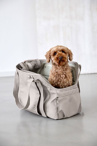 PALOPA Torba transportowa dla psa do 10kg Weda taupe