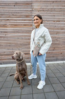 PALOPA Torebka saszetka na butelkę i smakołyki 2w1 Boudi taupe